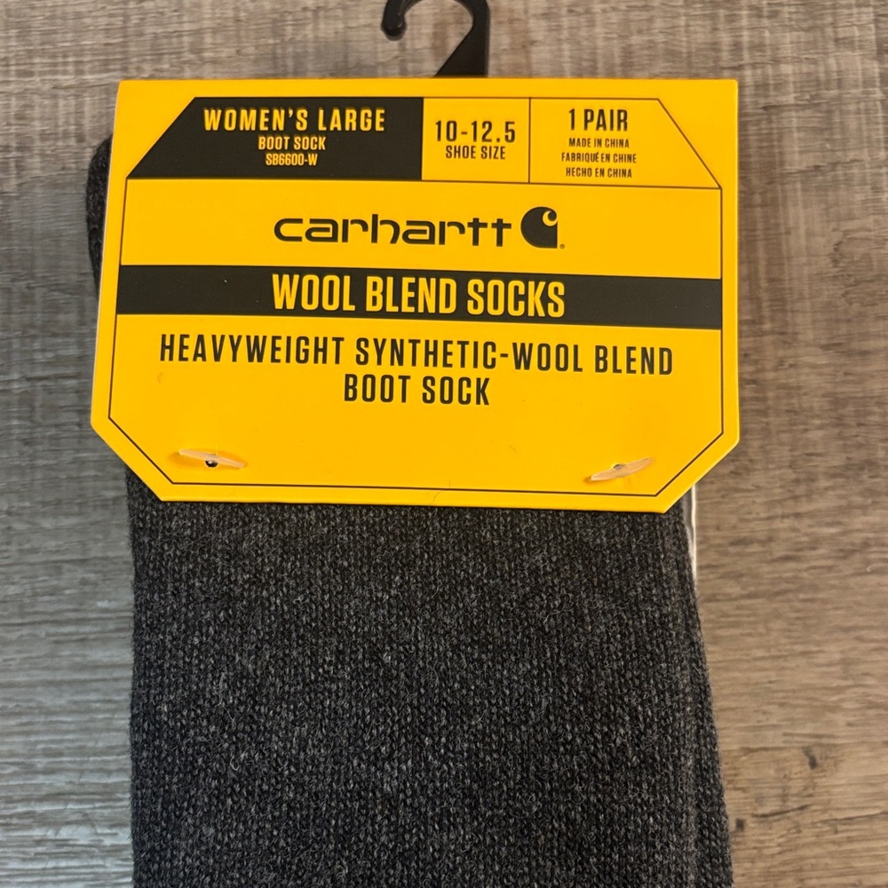 Carhartt Heavyweight Wool Blend Socks - Gray